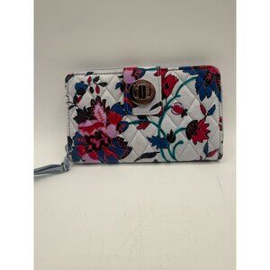 Vera Bradley "Marrakesh" RFID Turn Lock Zip Around Wallet